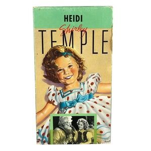 Vintage Heidi Classic Musical With Shirley Temple VHS (1989)‎